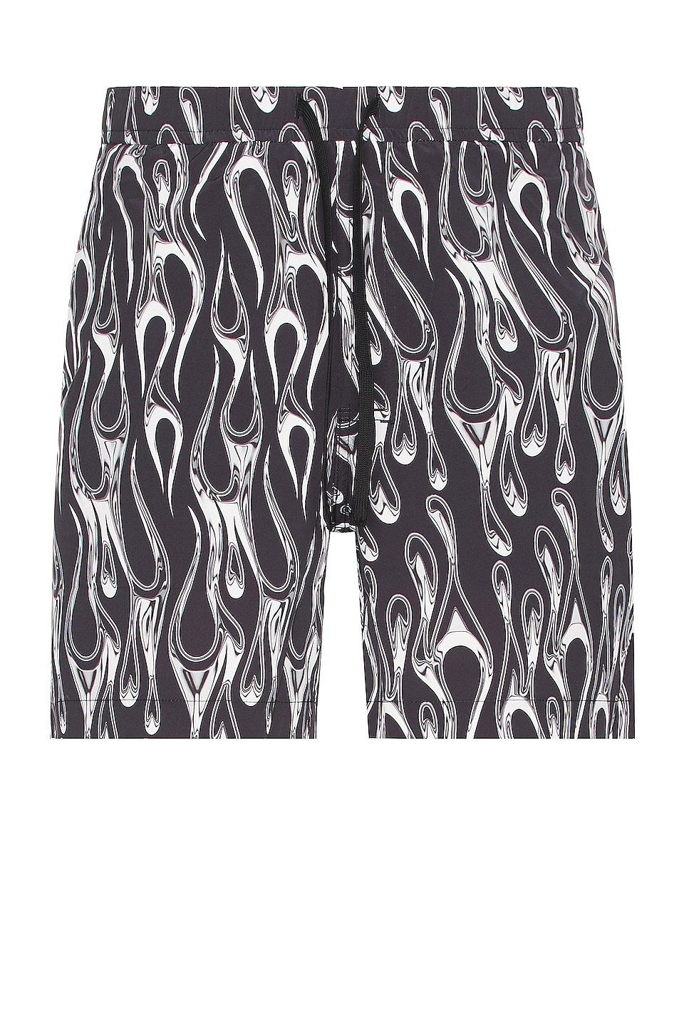 DOUBLE RAINBOUU Night Swim Short in Burning Up