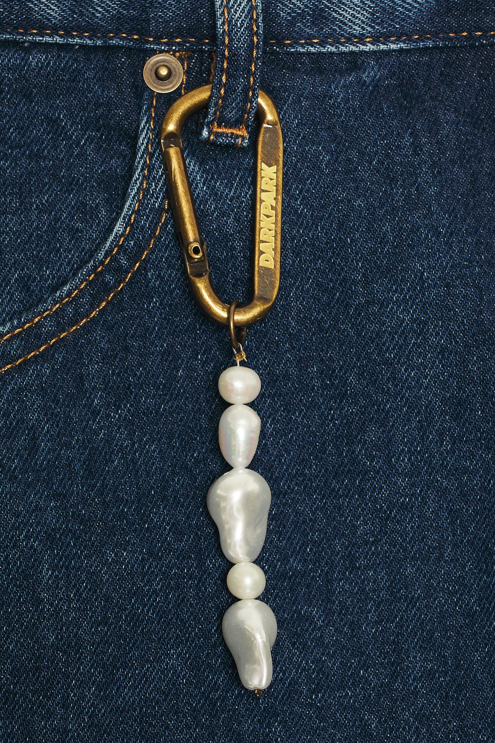 MUSE de Deuxieme Classe 【DARKPARK】 DENIM Darkpark Jane Elastic Waist Denim - San Fran Blue – The Frankie Shop