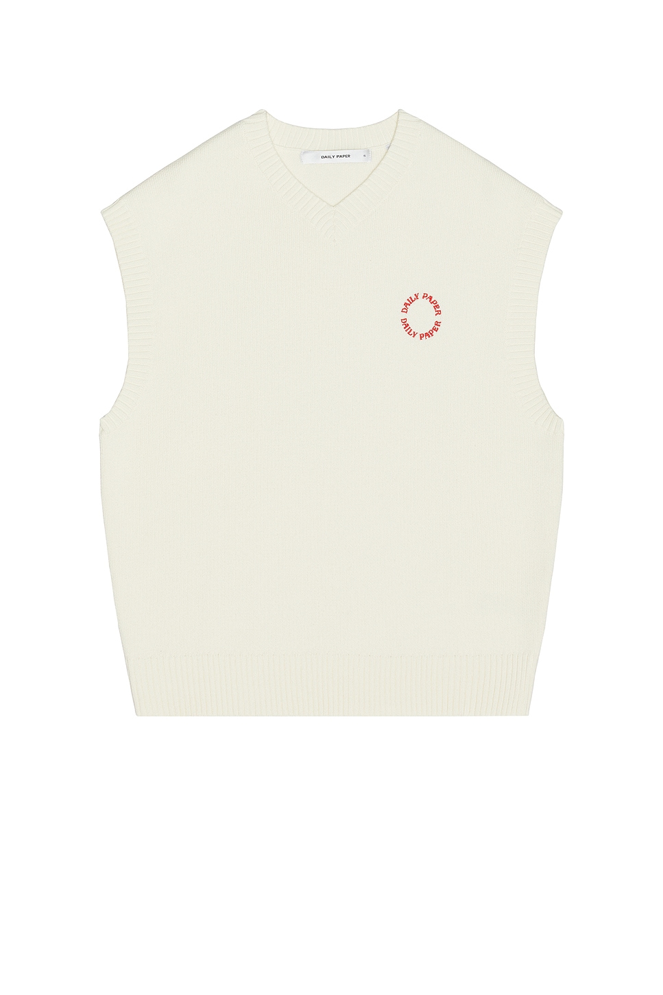 Slub Knit Orbit Spencer Vest