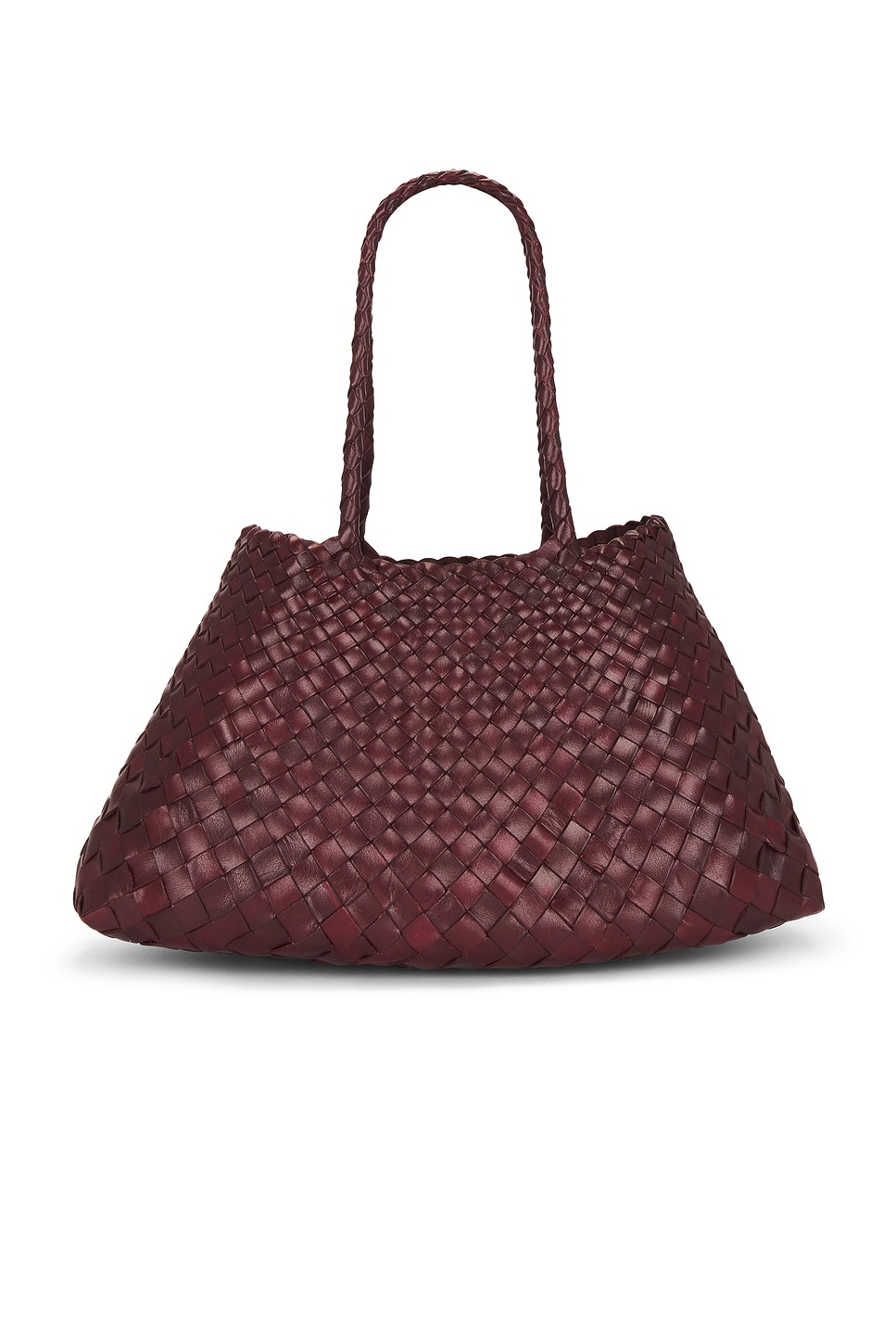 トートバッグ Dragon Diffusion Santa Croce Big Dark Brown 8892 Dragon Diffusion - Santa Croce Big Dark Brown