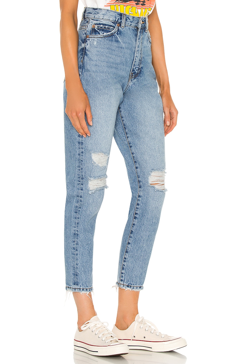 Dr. Denim Nora Jean in Blue Jay Ripped REVOLVE