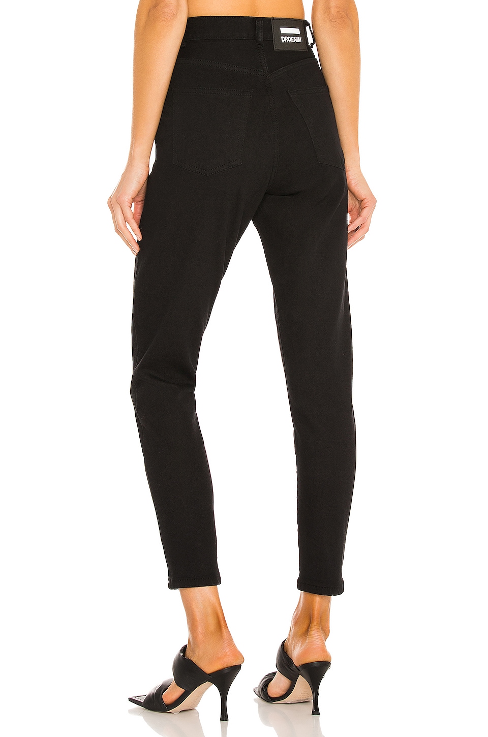 Dr. Denim Nora Jean in Washed Black Stretch | REVOLVE