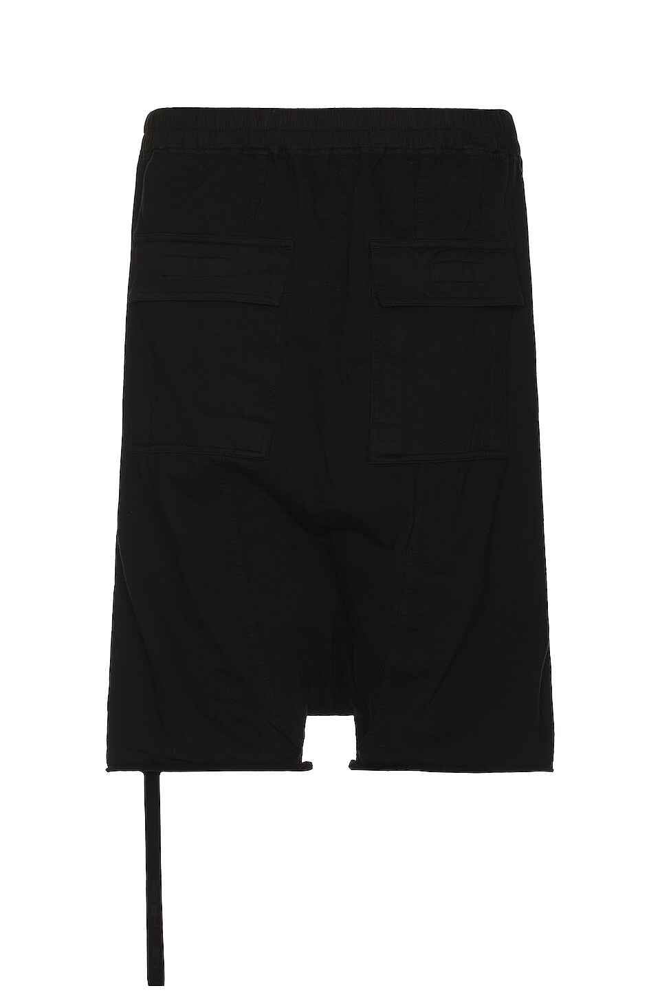 DRKSHDW by Rick Owens Gimp Drawstring Pods Shorts in Black