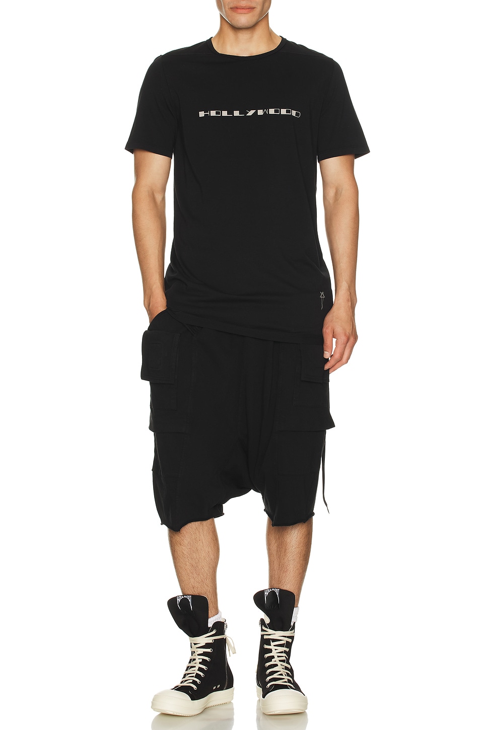 DRKSHDW by Rick Owens CREATCH カーゴポッドショートパンツ - Black