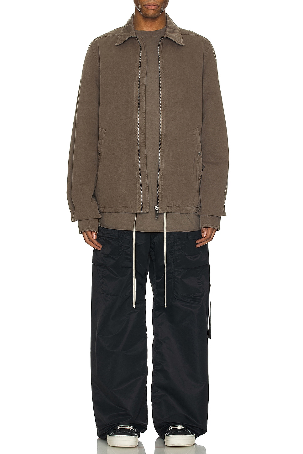 DRKSHDW by Rick Owens Zipfront Jacket in Dust | REVOLVE DRKSHDW by Rick Owens Zipfront Jacket in Dust | REVOLVE