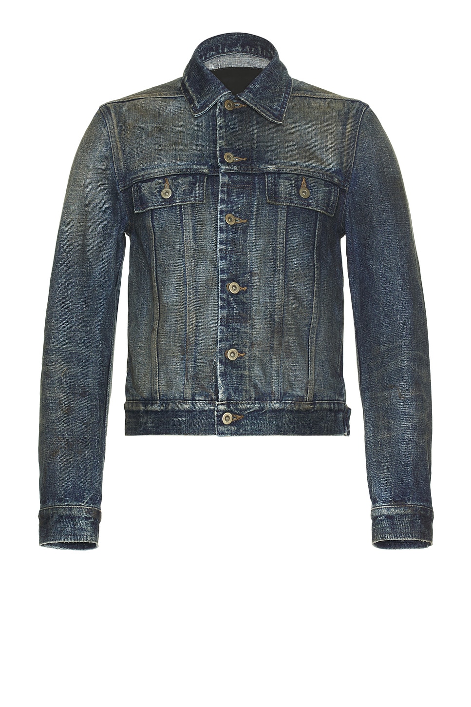DRKSHDW by Rick Owens Trucker Jkt in Vintage Indigo | REVOLVE