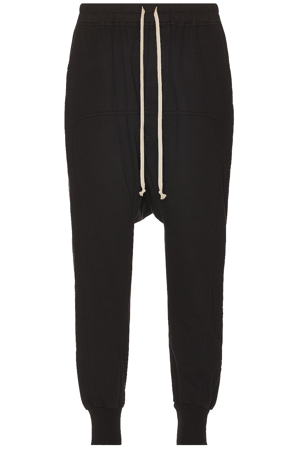 DRKSHDW by Rick Owens Prisoner Drawstring Pant in Black