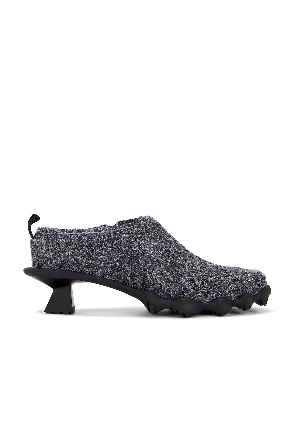 Dirt Range Mule in Black Brushed Suede | REVOLVE