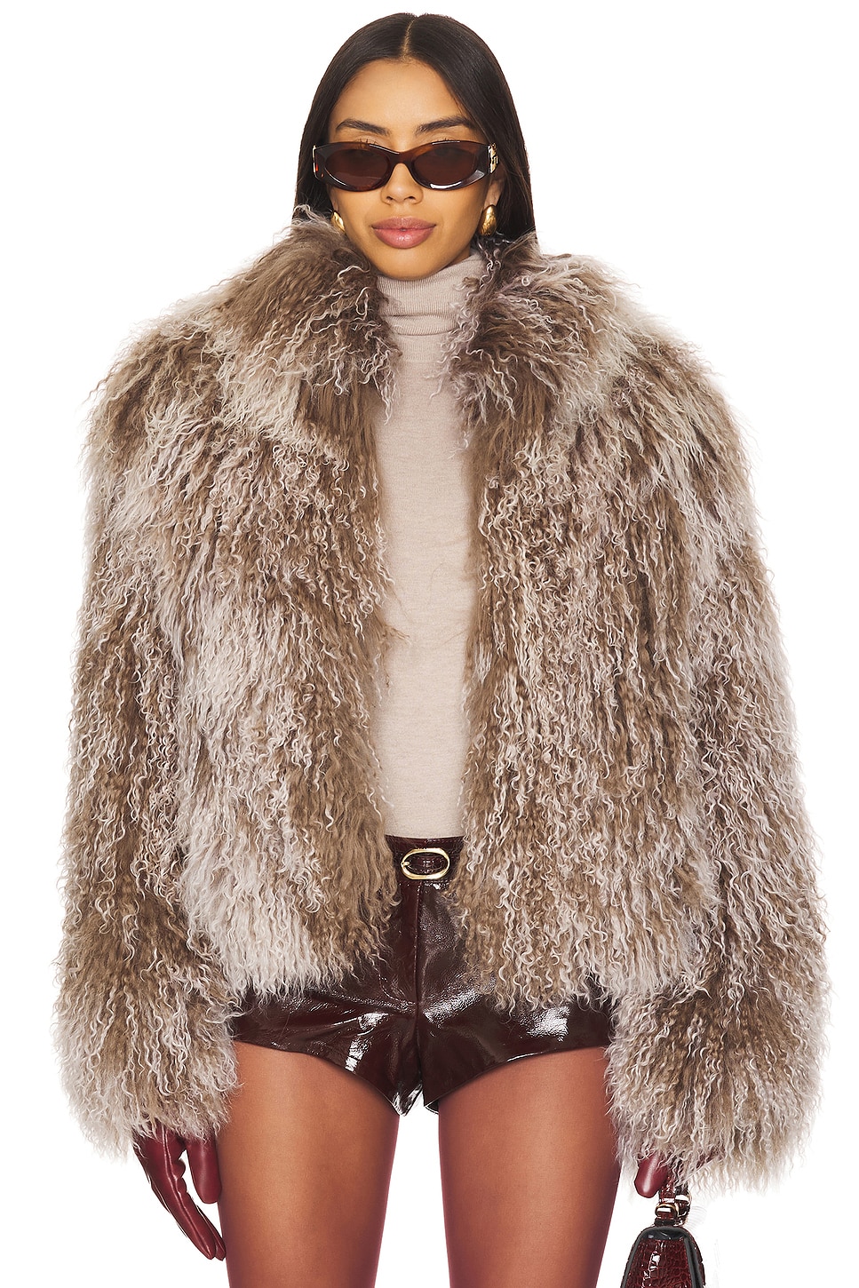 Rochelle Fur Jacket - Thumbnail 1