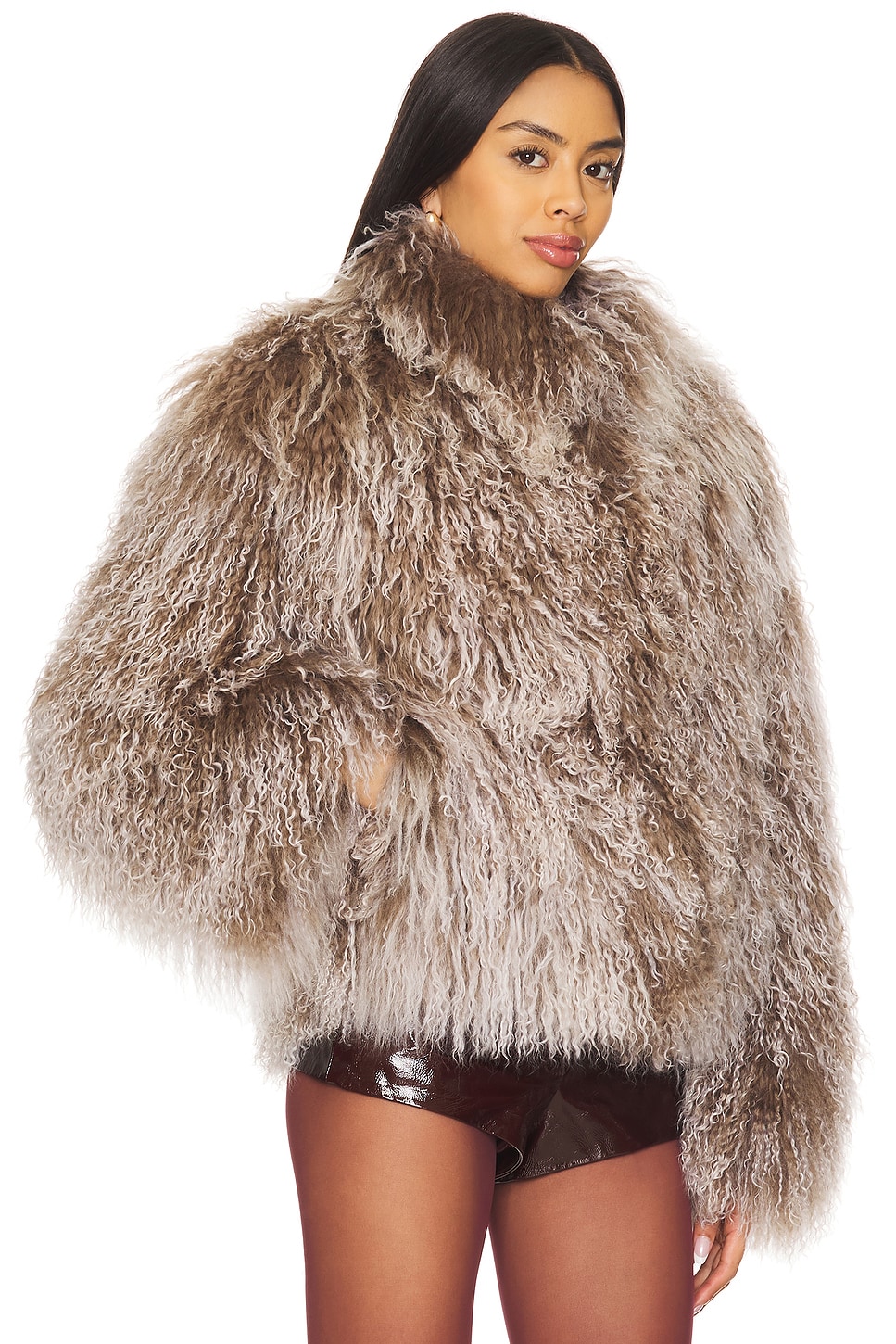 Rochelle Fur Jacket - Thumbnail 3