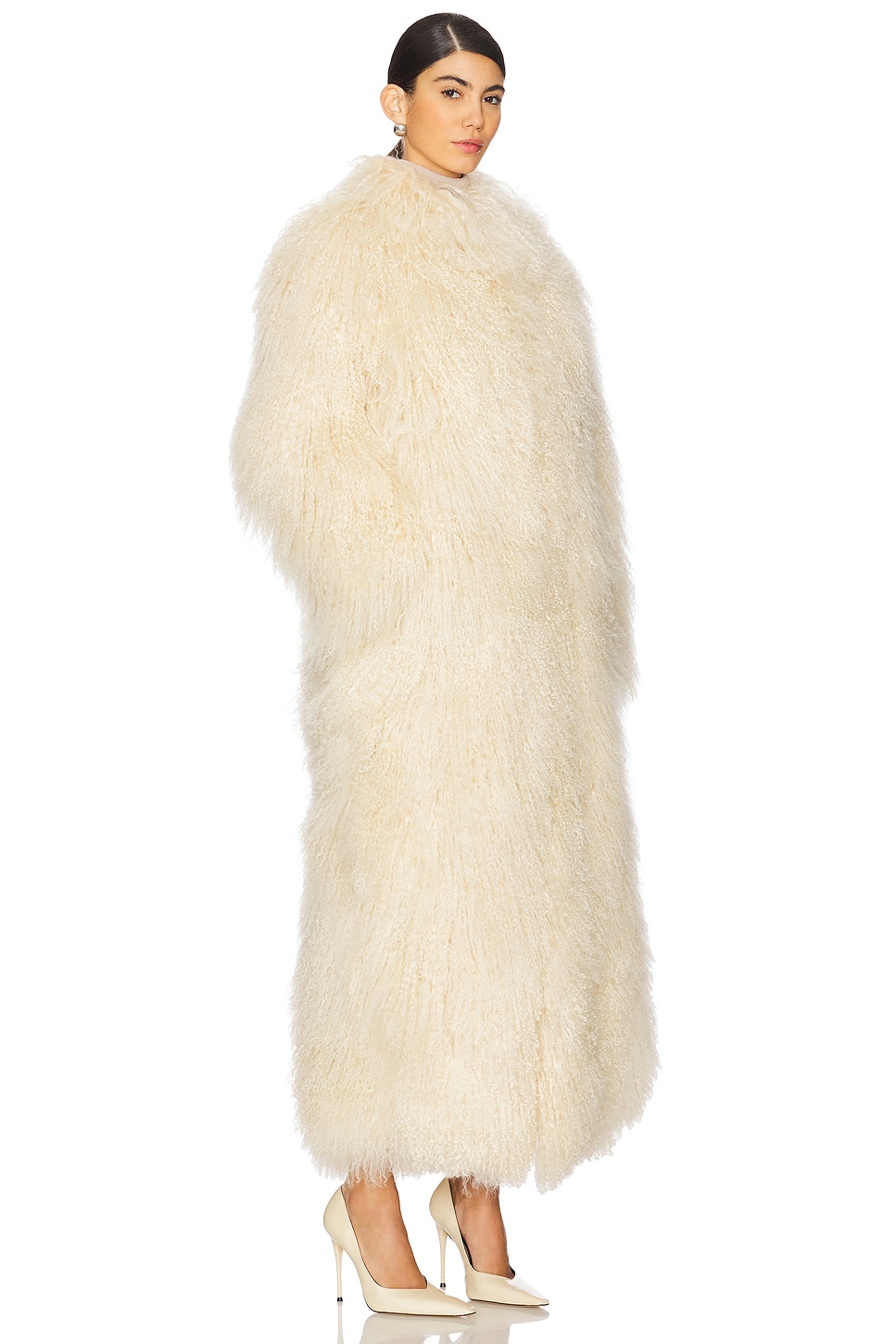 Faye Fur Coat - Thumbnail 3