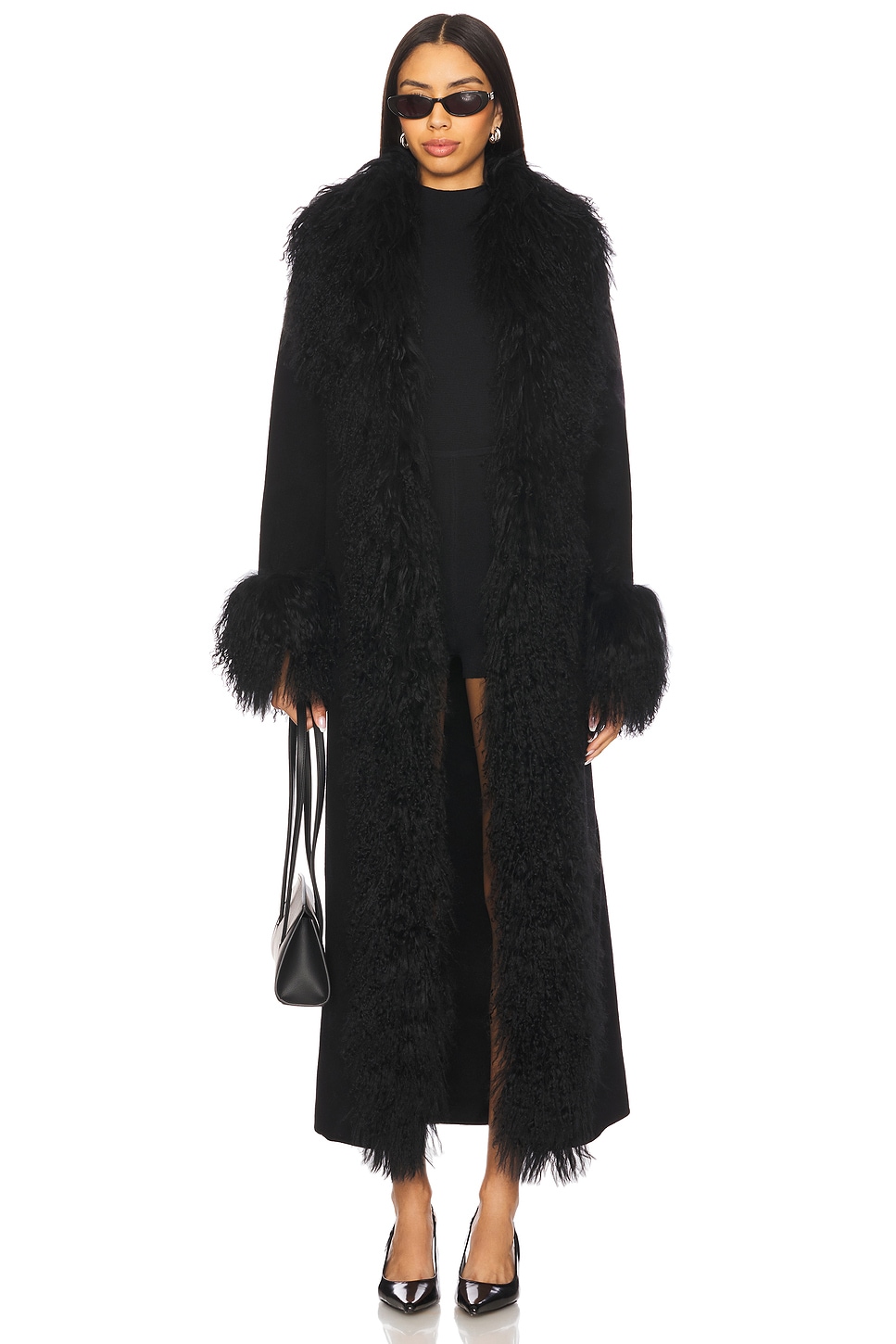 Lola Fur Trim Coat