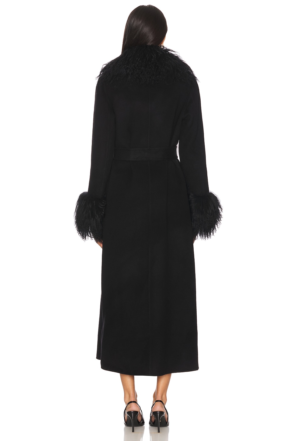 Lola Fur Trim Coat