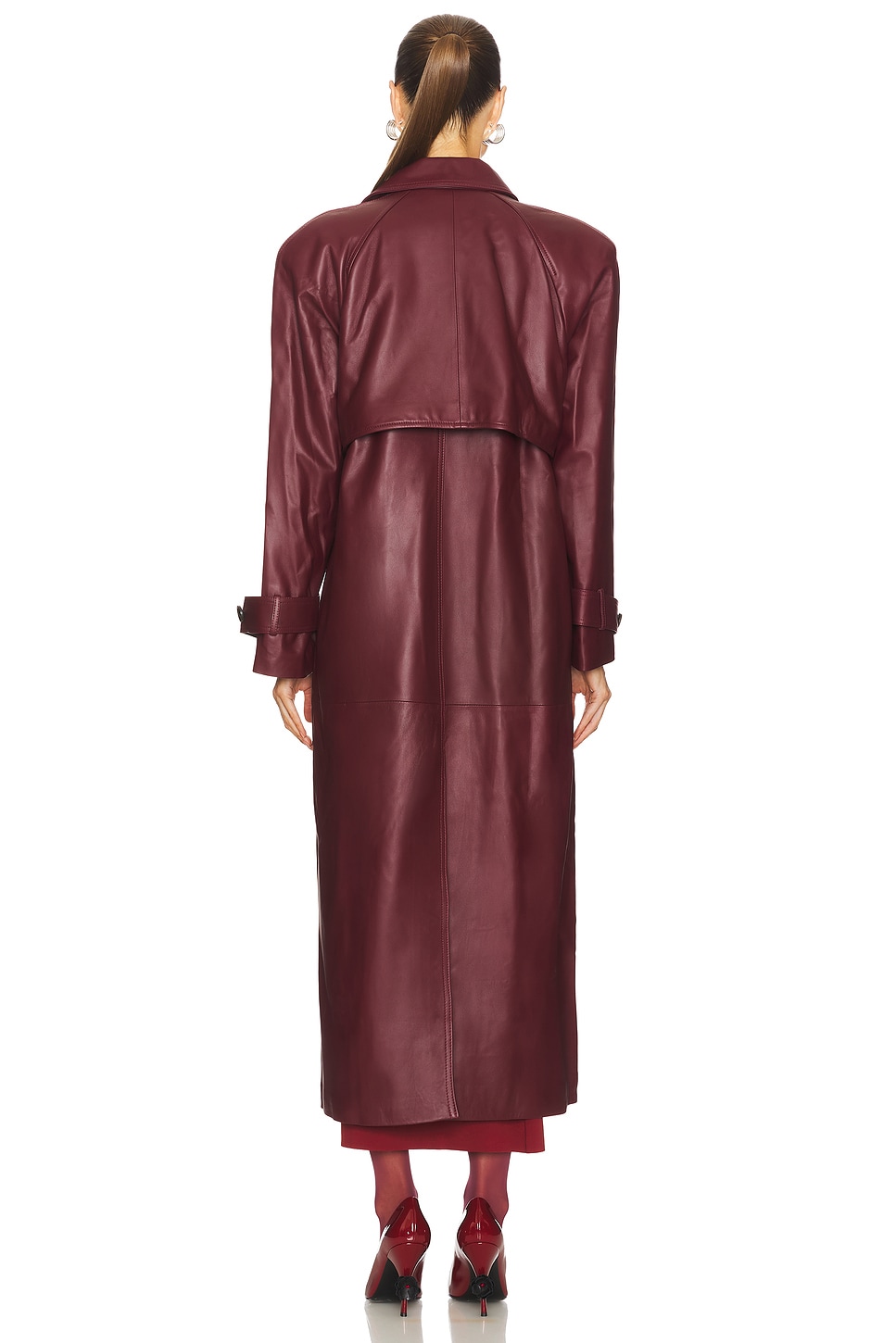 Corrin Leather Coat