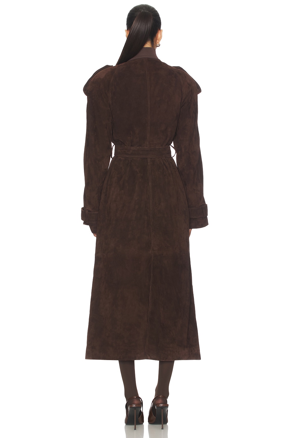 K*C様 Santaku belted corduroy coat Ducie Klarissa Trench Coat in Espresso | REVOLVE