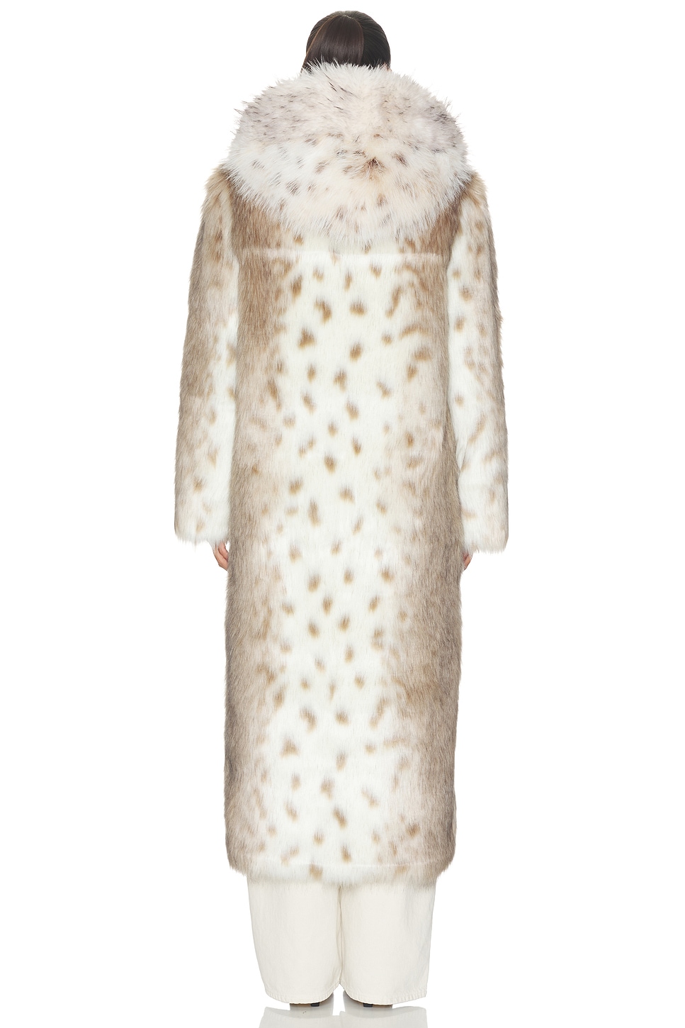 Ducie Dina Long Faux Fur Coat