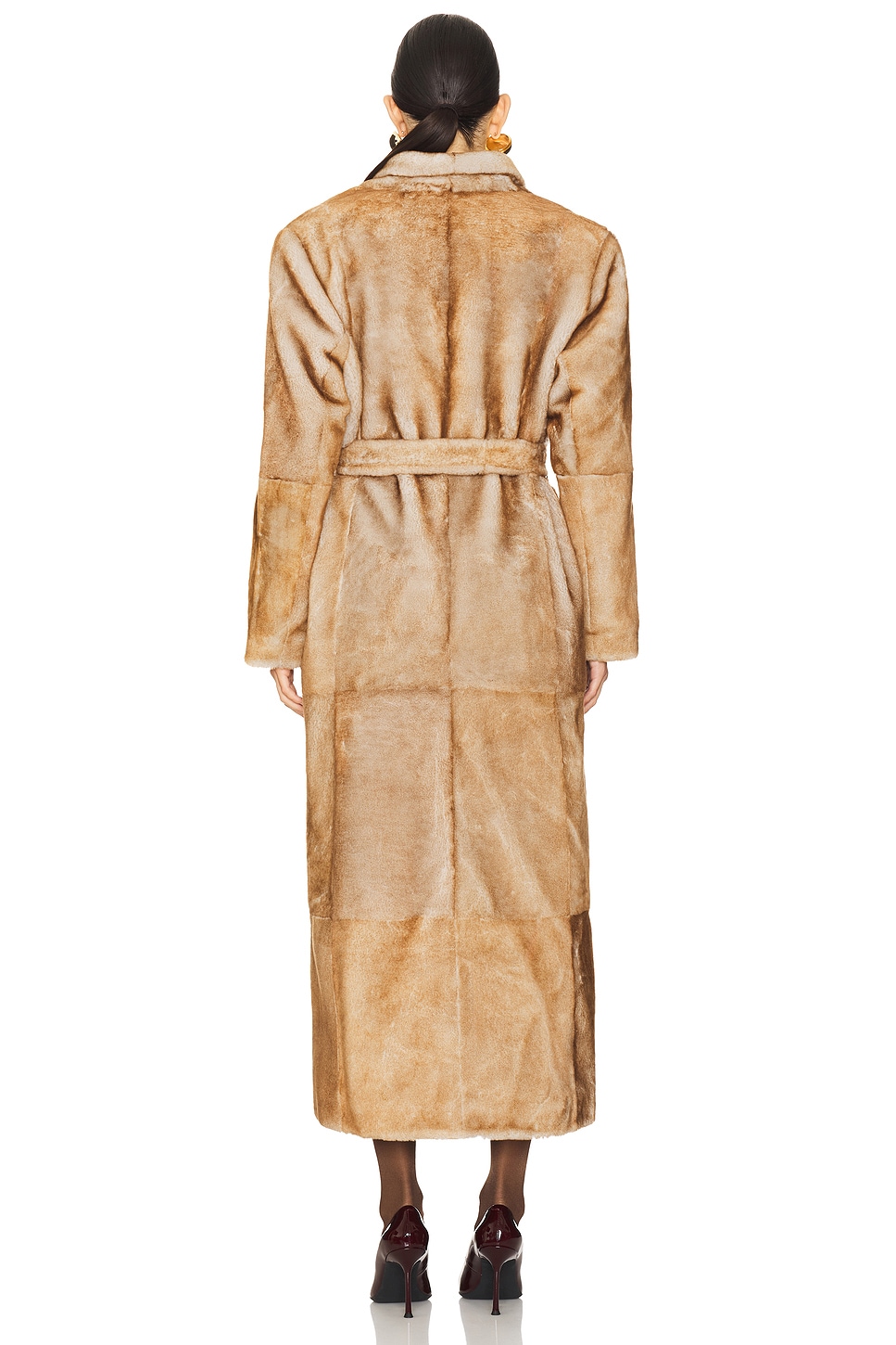 Priscilla Fur Coat - Thumbnail 4