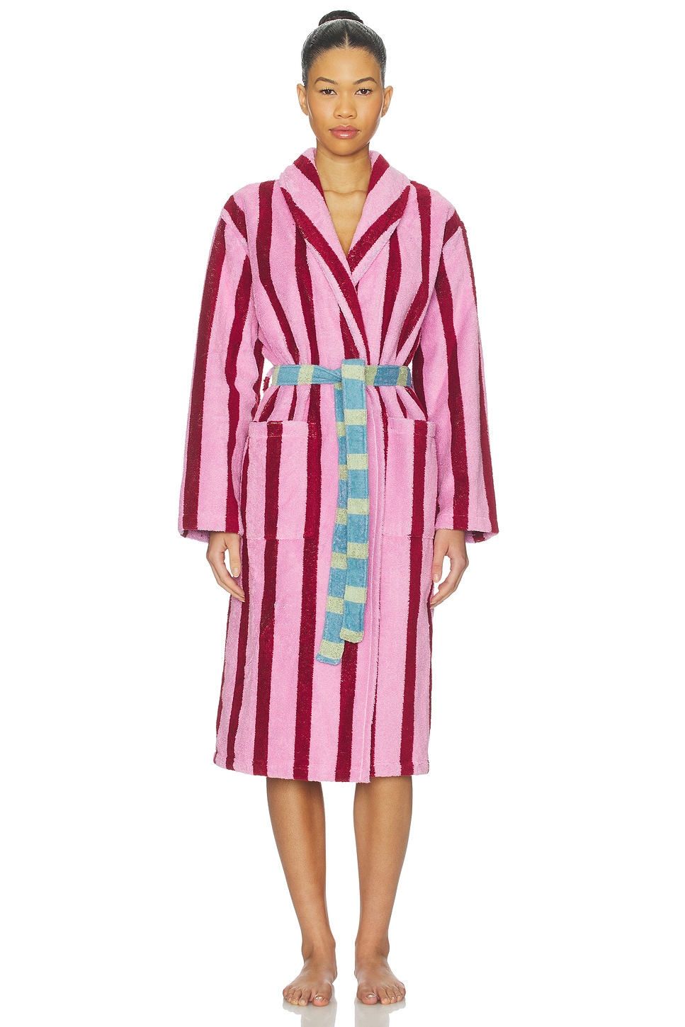 Stripe Bathrobe