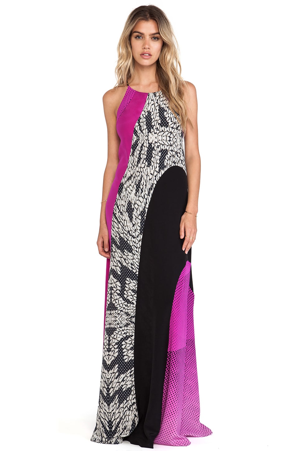 Diane von Furstenberg Naomi Maxi Dress in Speckle Multi | REVOLVE