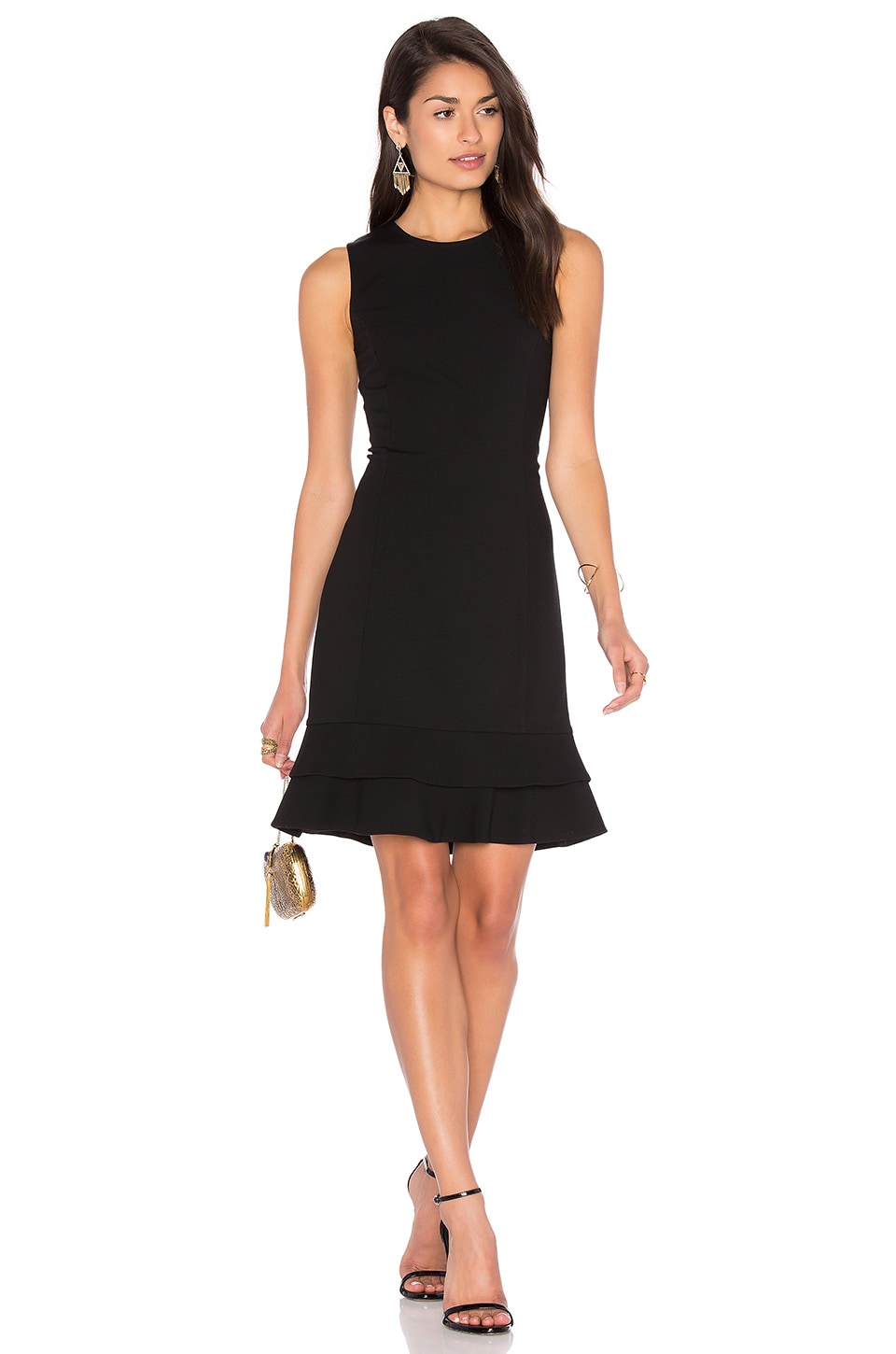 diane von furstenberg black dress