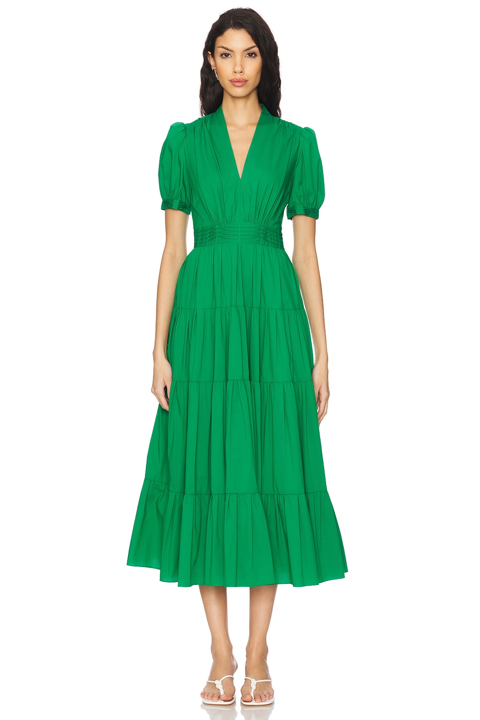 Diane von Furstenberg Darby Dress in Signature Green | REVOLVE