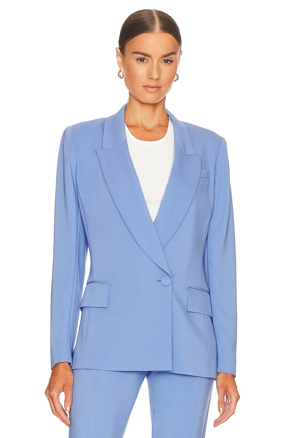 periwinkle pantsuit