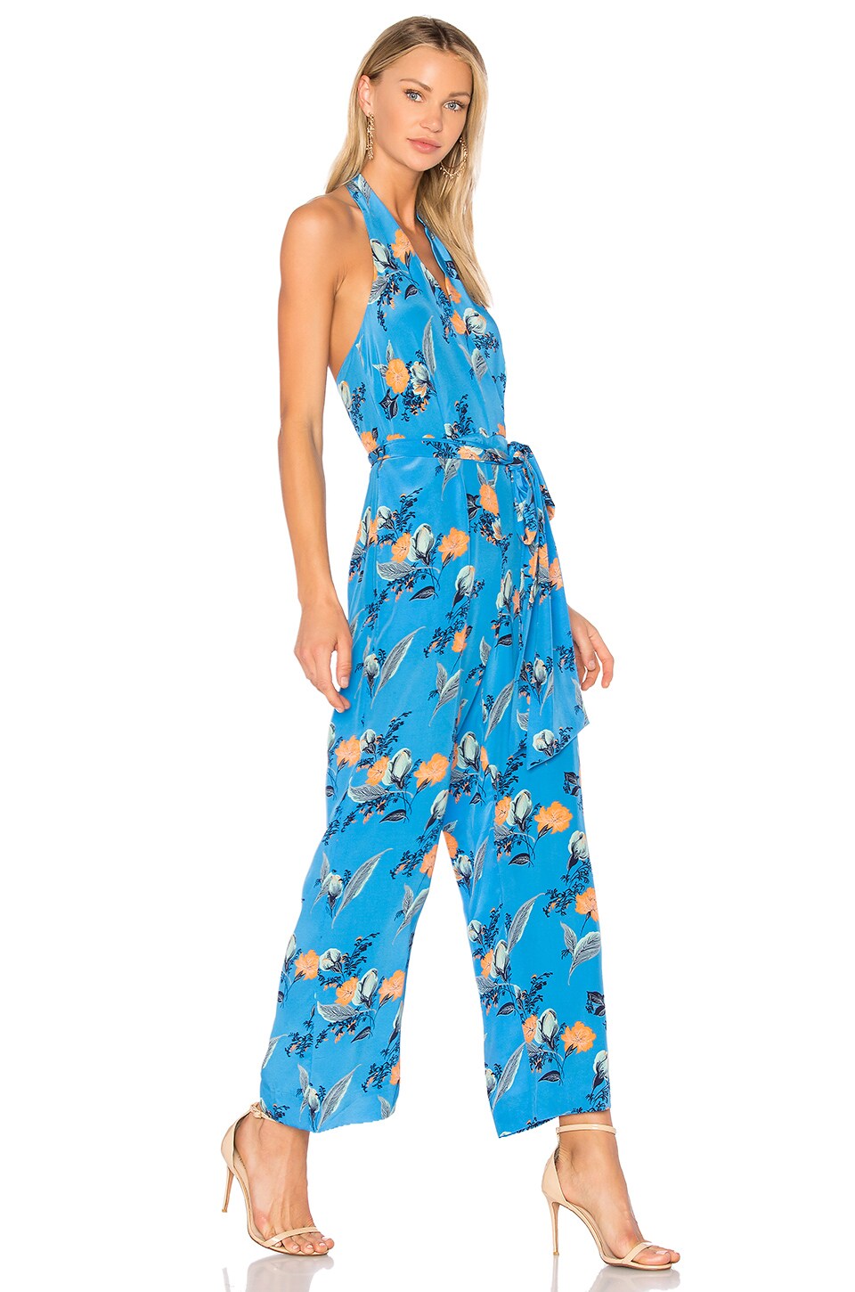 Dvf Pattern Jumpsuit | diane von furstenberg halter neck wrap front jumpsuit Dvf Pattern Jumpsuit | diane von furstenberg halter neck wrap front jumpsuit
