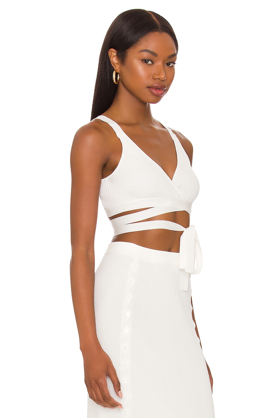 DEVON WINDSOR Myka Top in Off White