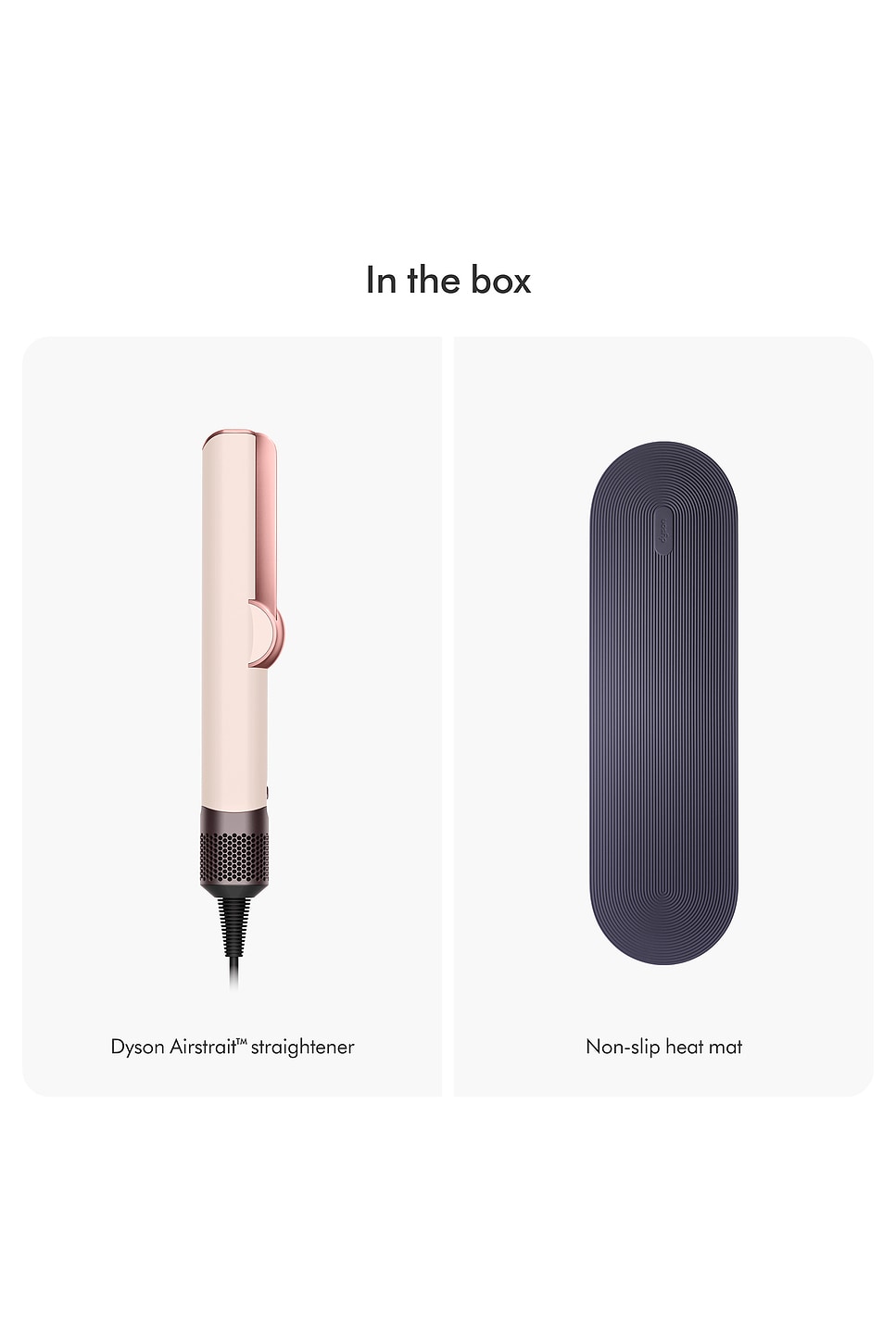 ヴイ Dyson airstrait ローズゴールド Dyson Airstrait Straightener in Ceramic Pink & Rose Gold