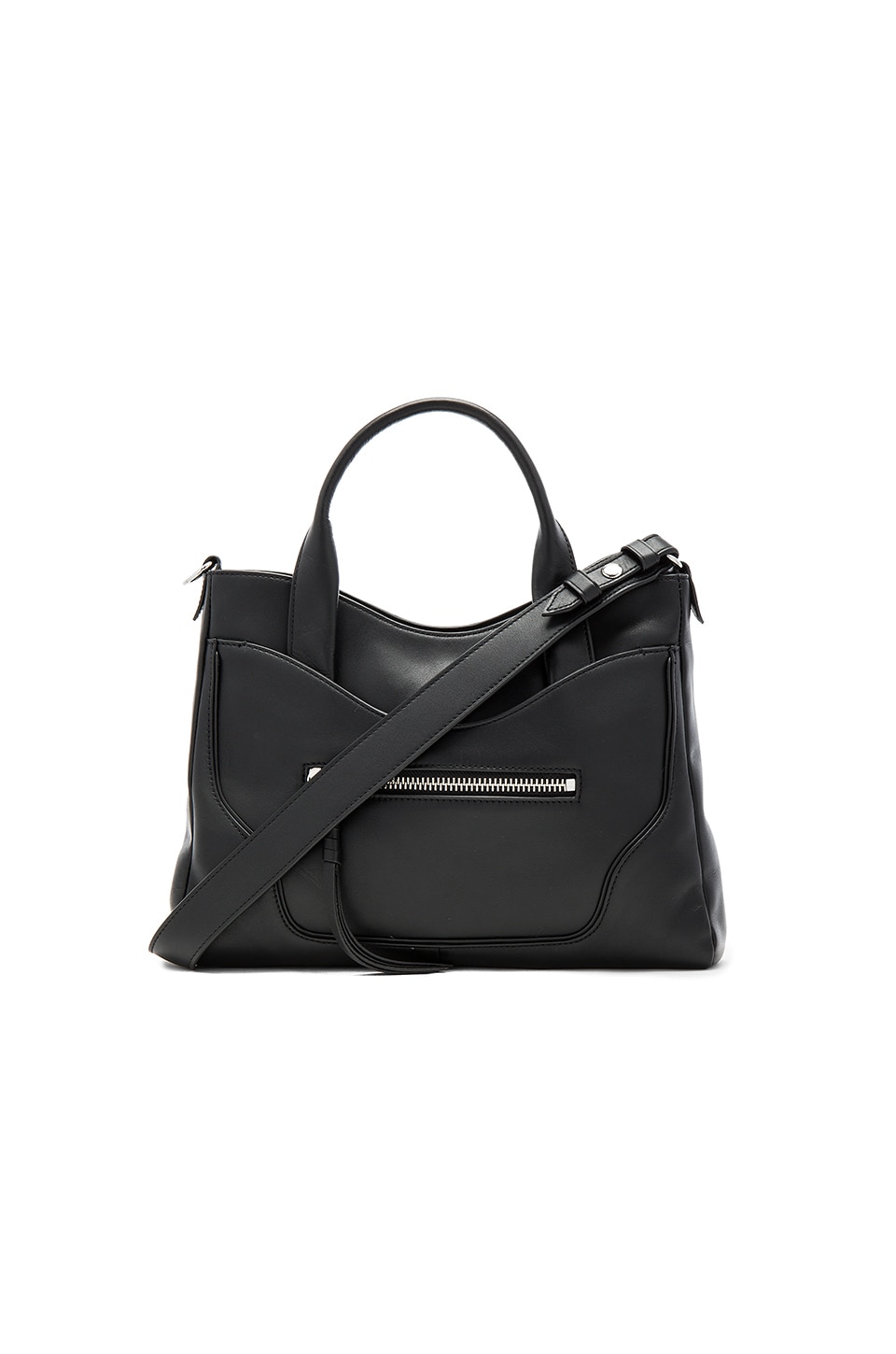 Elizabeth and James Andie Satchel Bag in Black | REVOLVE