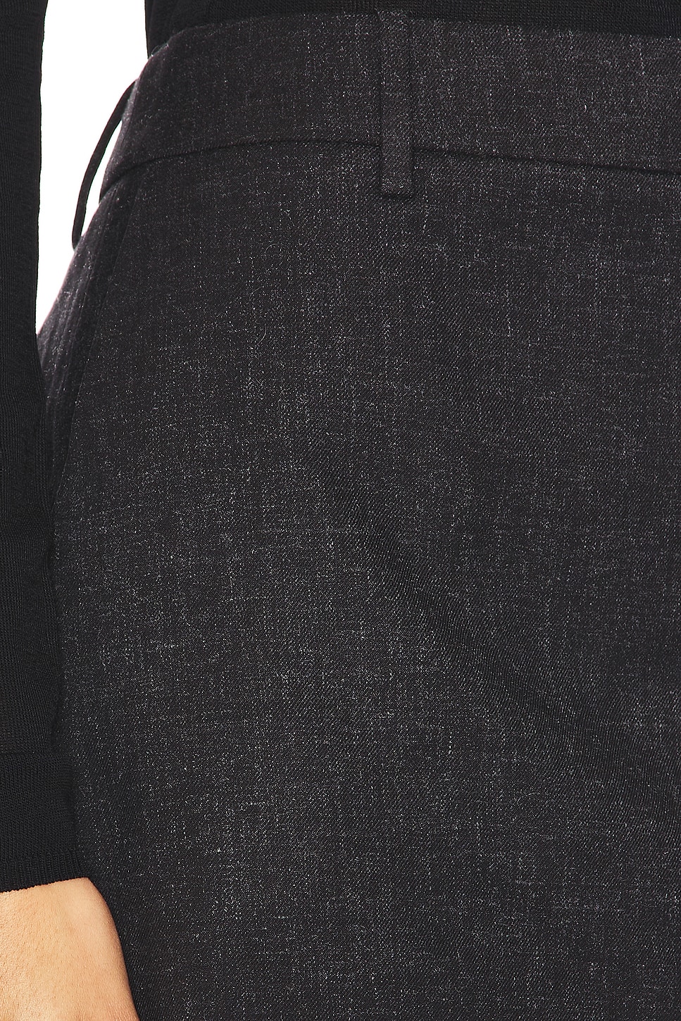 Trouser Melange Suiting Skort