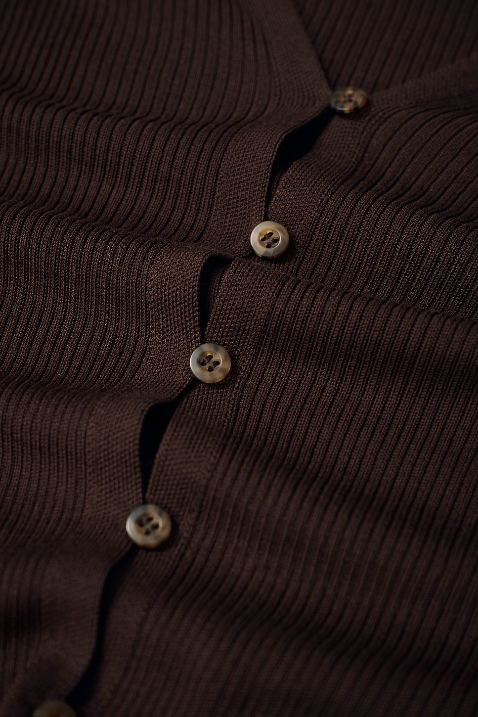 EAVES Bailee Rib Cardigan