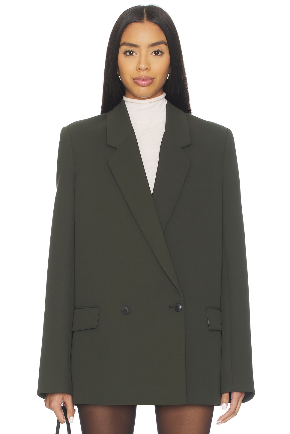 Alia Crepe Blazer - thumbnail 3