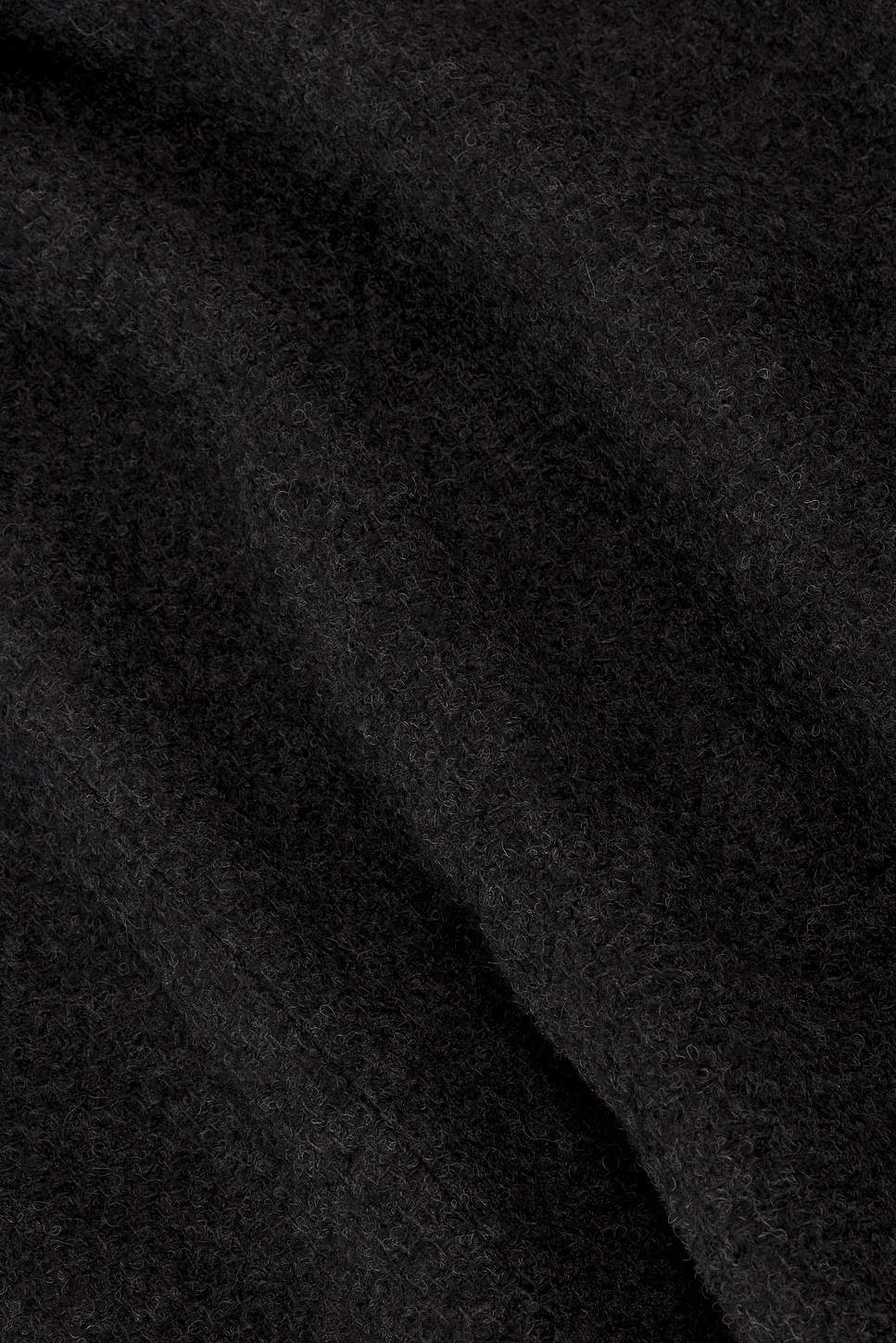 x Coco Silje Manteco Wool Funnel Neck Coat