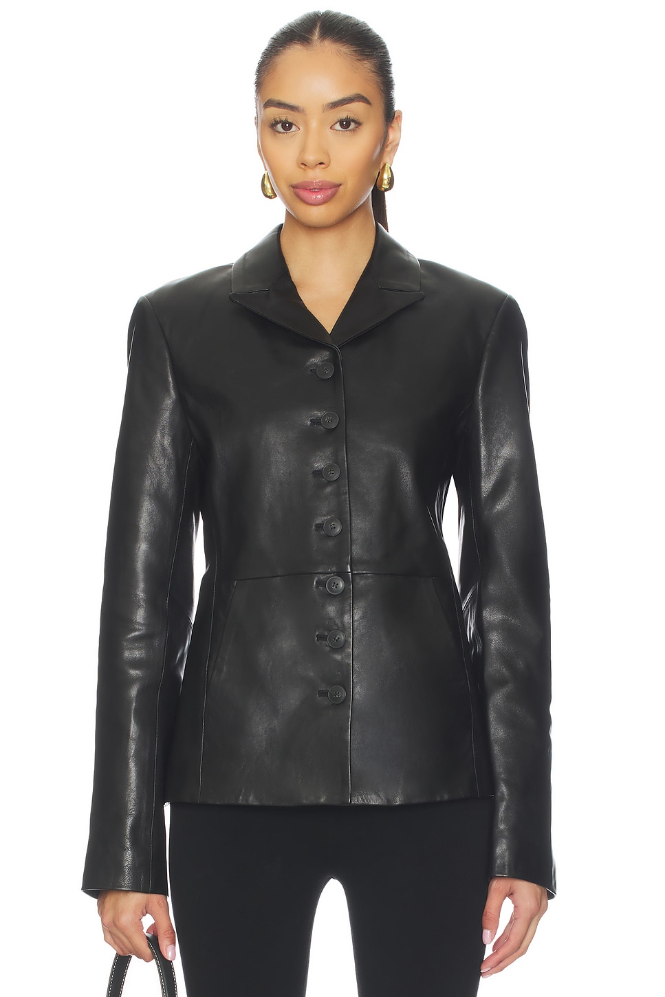 ジャケット・アウター 2007AW ARCHIVE Acid Rain Leather Jacket EAVES Sigrun Leather Jacket in Black | REVOLVE