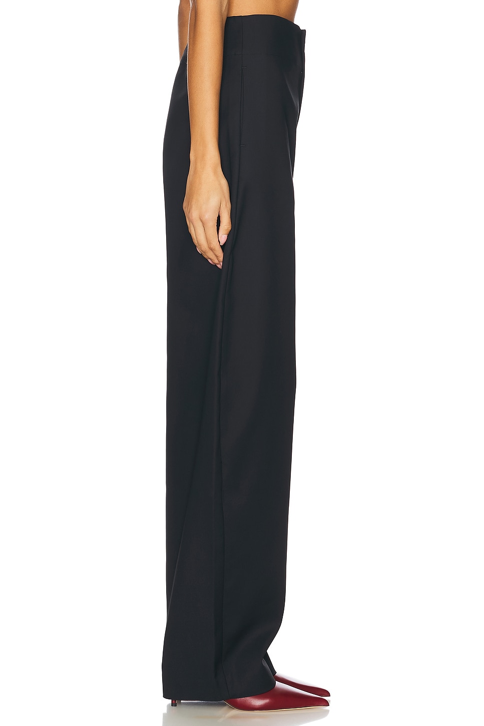 EAVES Mai Sculptural Compact Suiting Pant