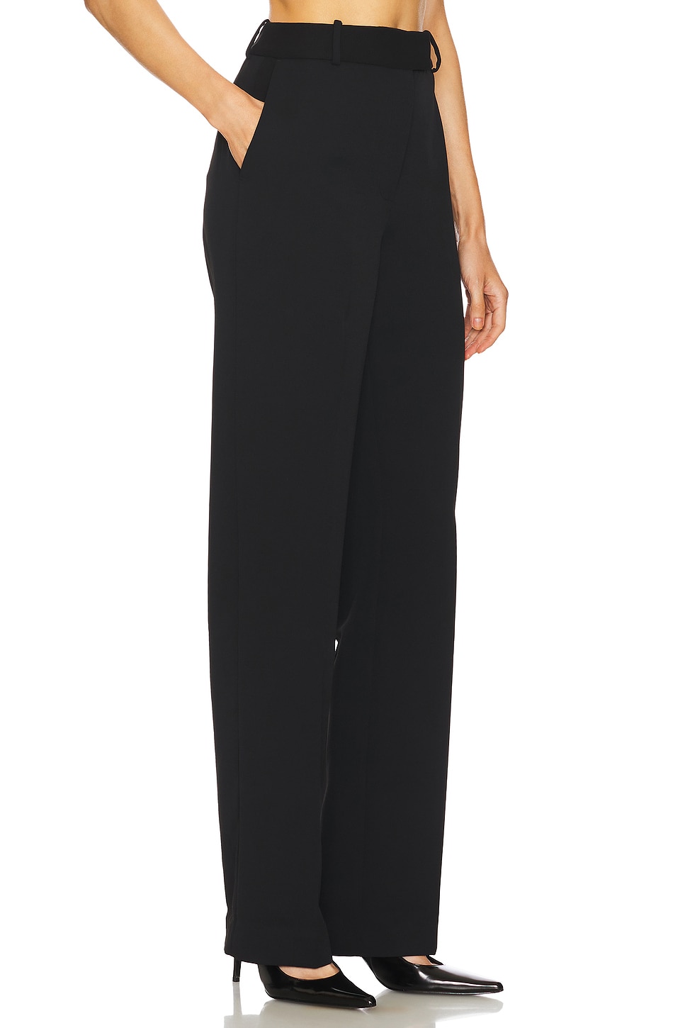 Gal Polished Crepe Pants