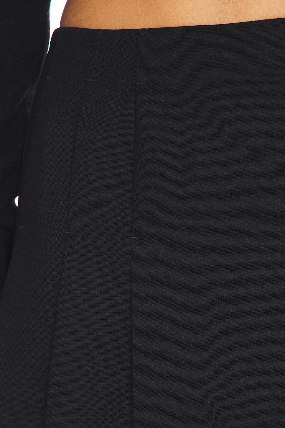 The Pleated Mini Skirt