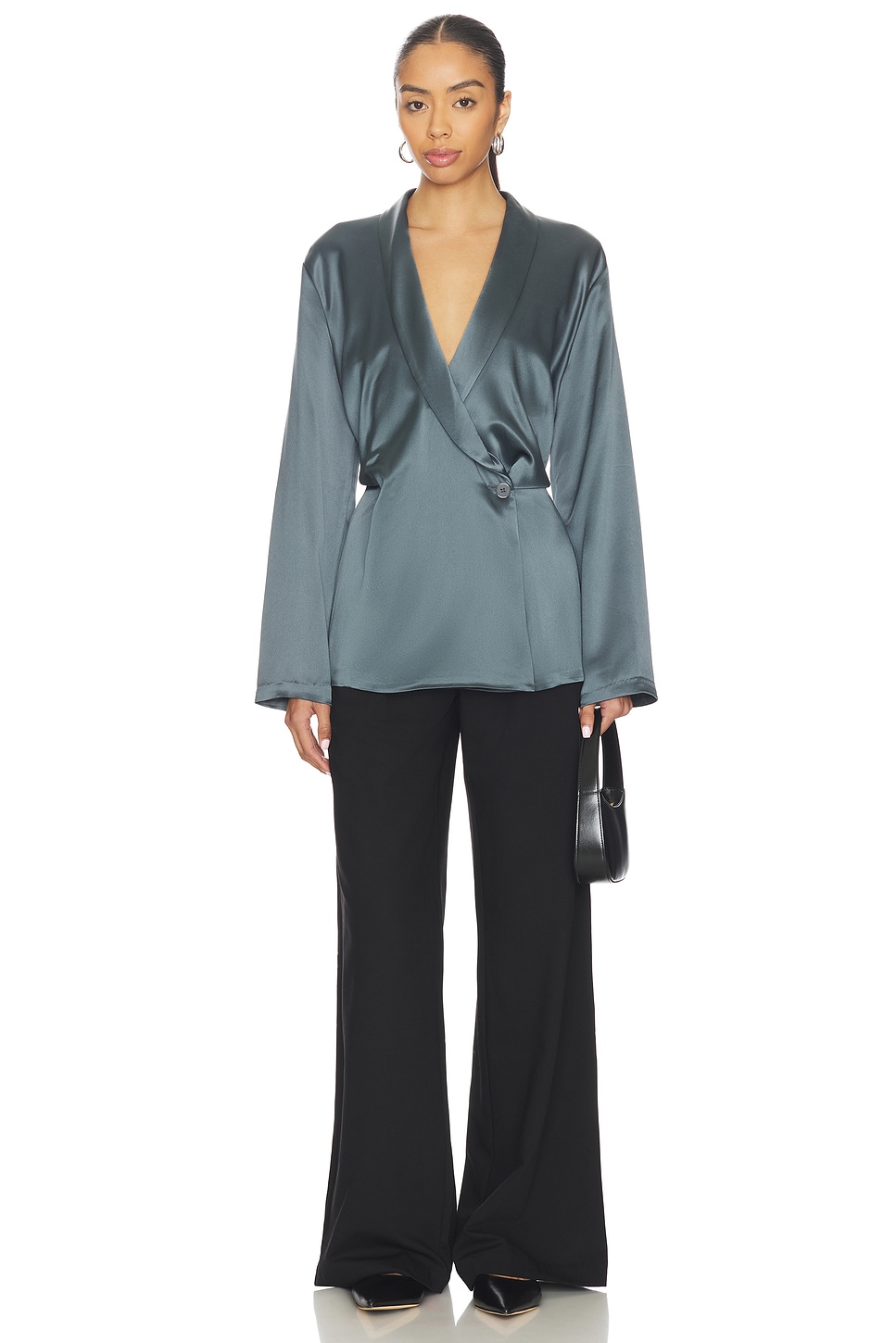 EAVES Sigrun Slouch Waist Robe Top