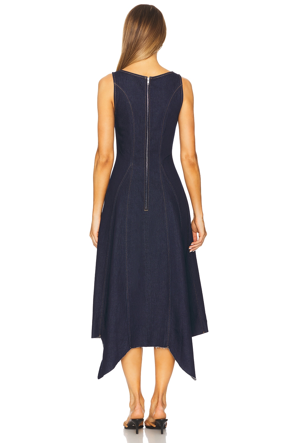 Cara Boat Neck Long Dress