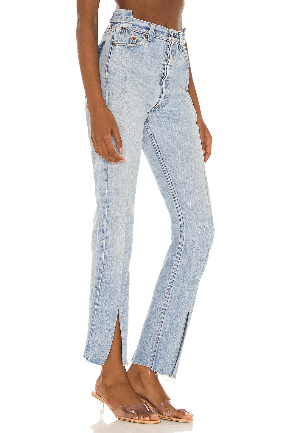 EB Denim OG Split Hem in Light Wash