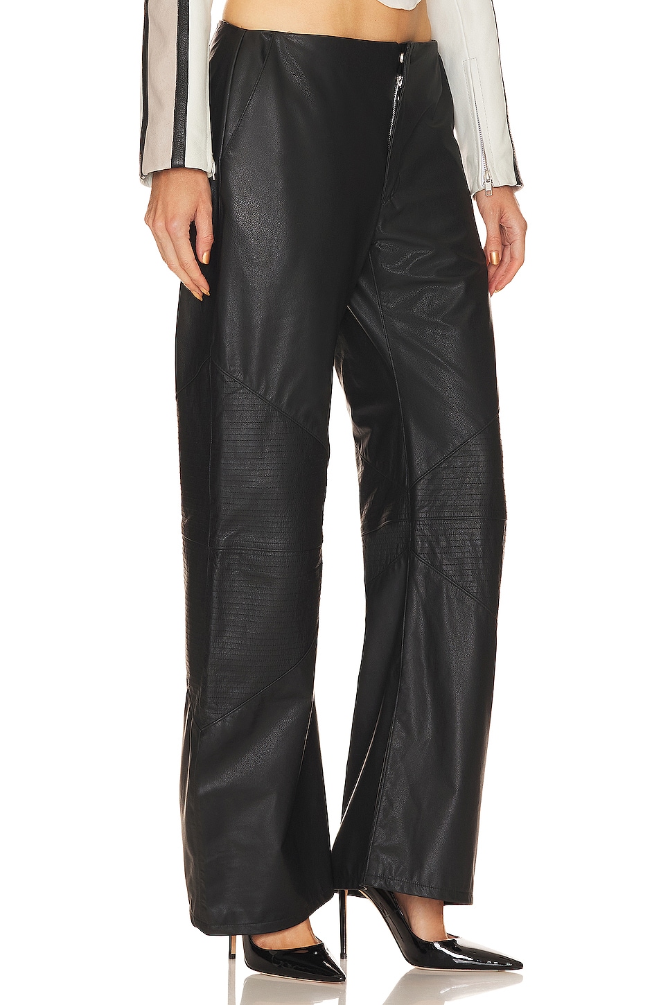 EB Denim Hollywood Frederic Leather Pants thumbnail