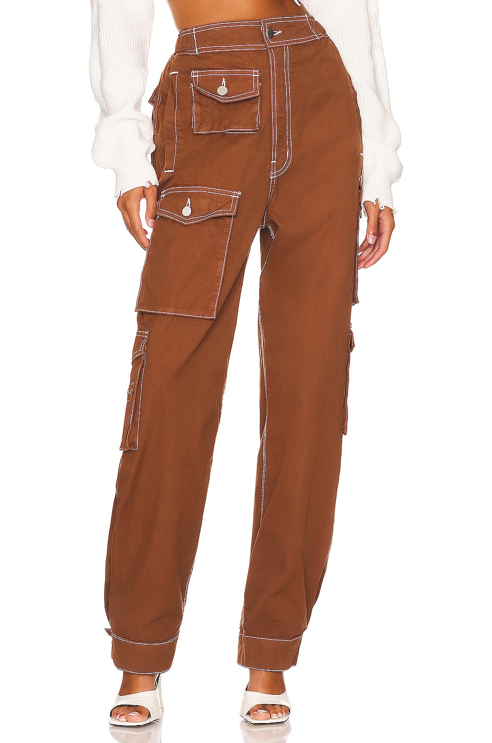 Good 90s Cargo Pant in Rust. Revolve Women Clothing Pants Cargo Pants 