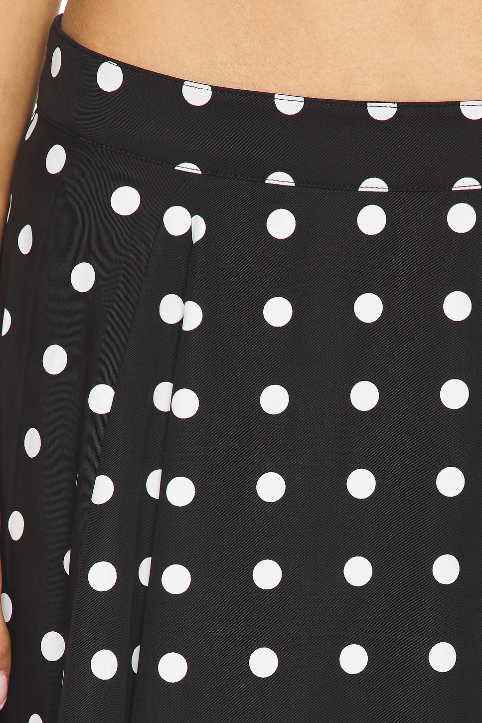 BIBIY. MADE | MIA DOT SKIRT BLACK｜Bibiy.