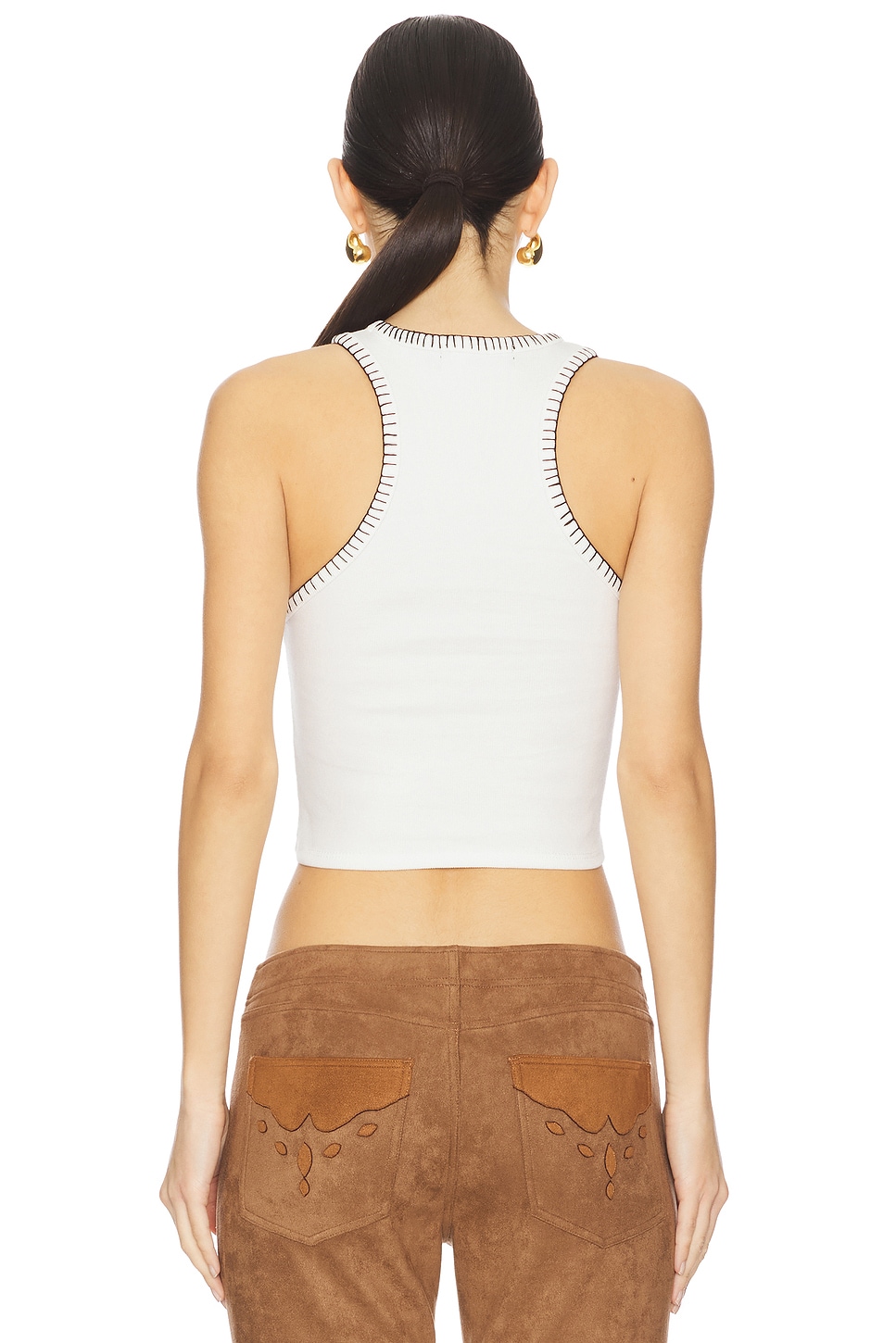 EB Denim x REVOLVE Blanket Stitch Tank thumbnail