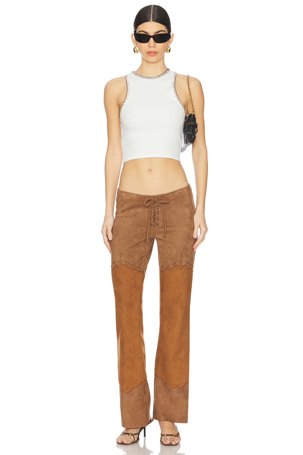EB Denim x REVOLVE Blanket Stitch Tank thumbnail