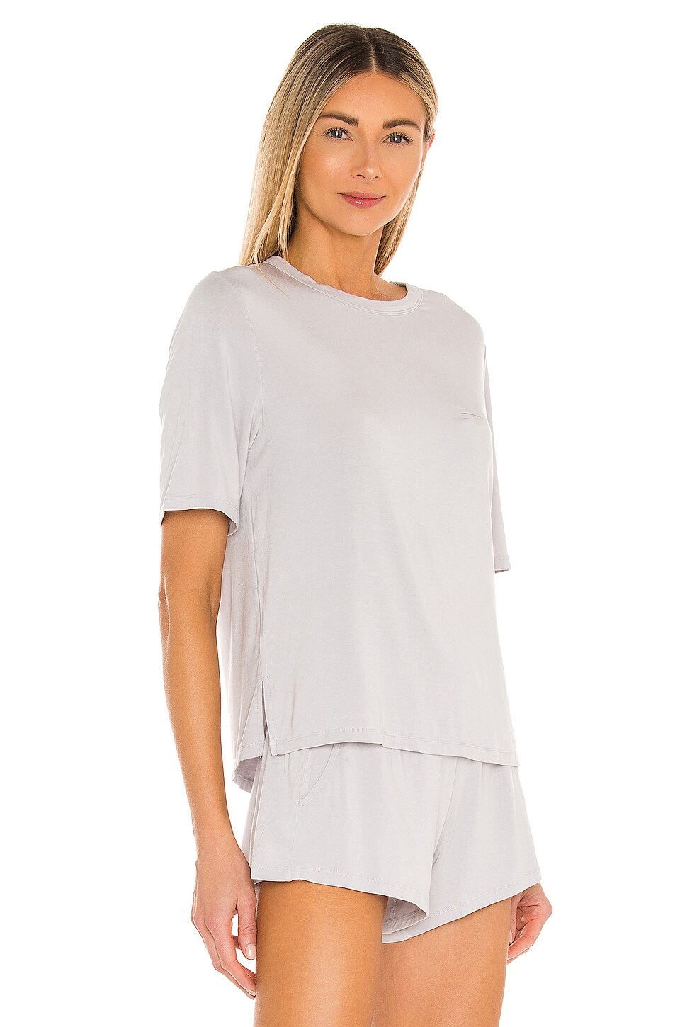 eberjey Finley Top in Soft Grey