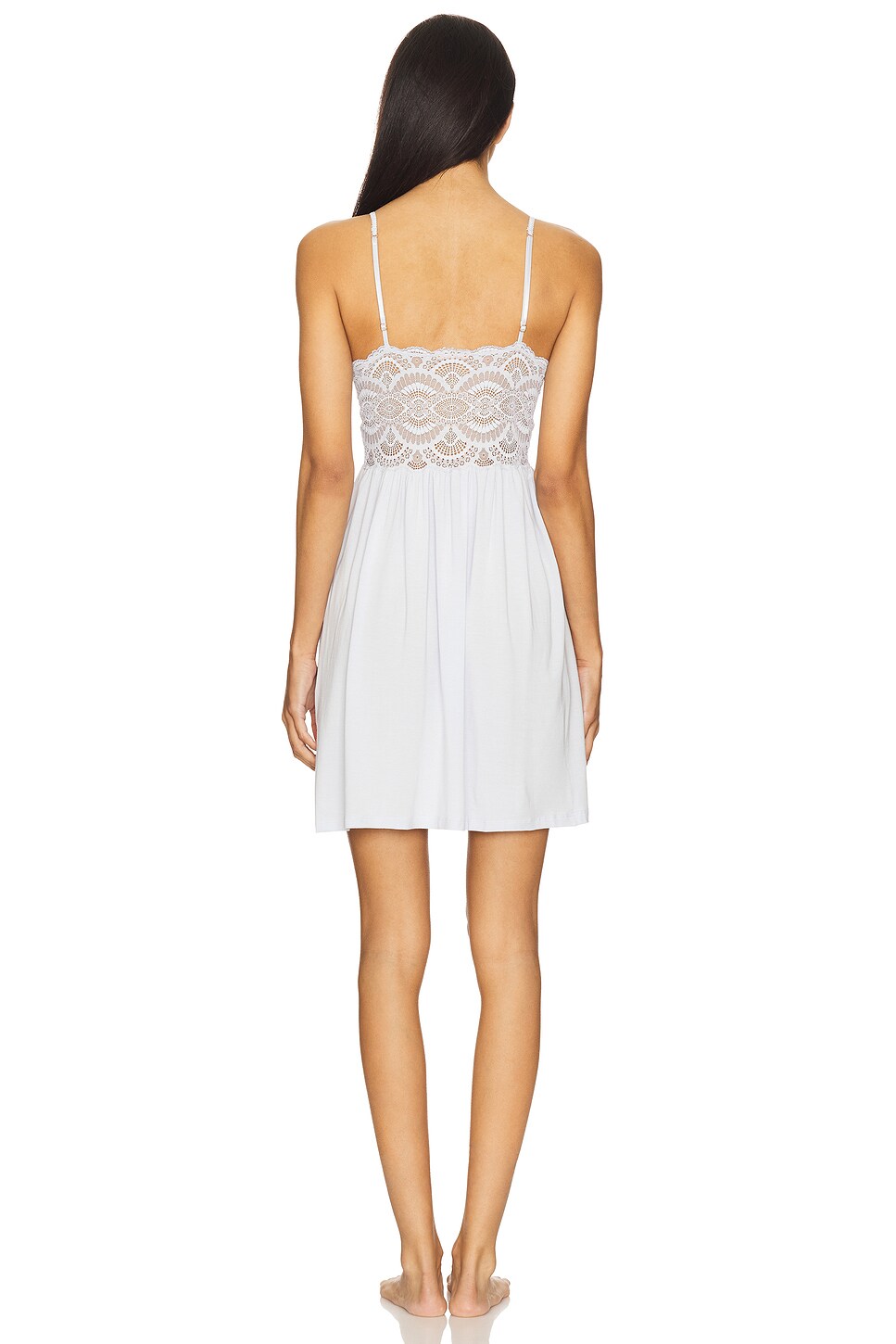 White Bridal Shower Dress Eberjey Mariana The Mademoiselle Chemise