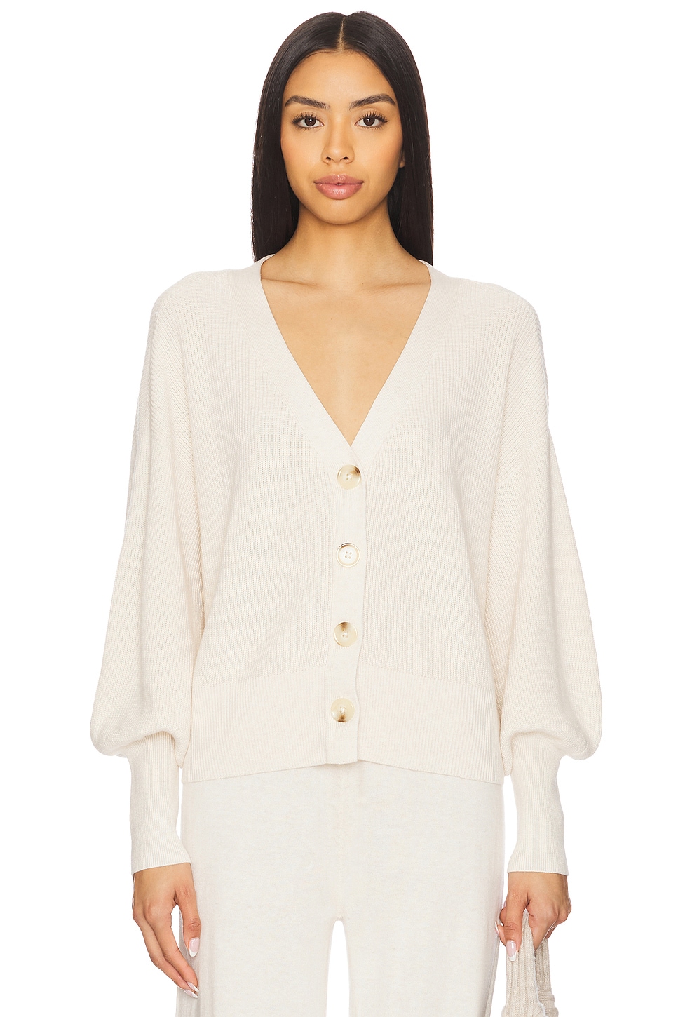 eberjey Fine Gauge Sweater Cardigan