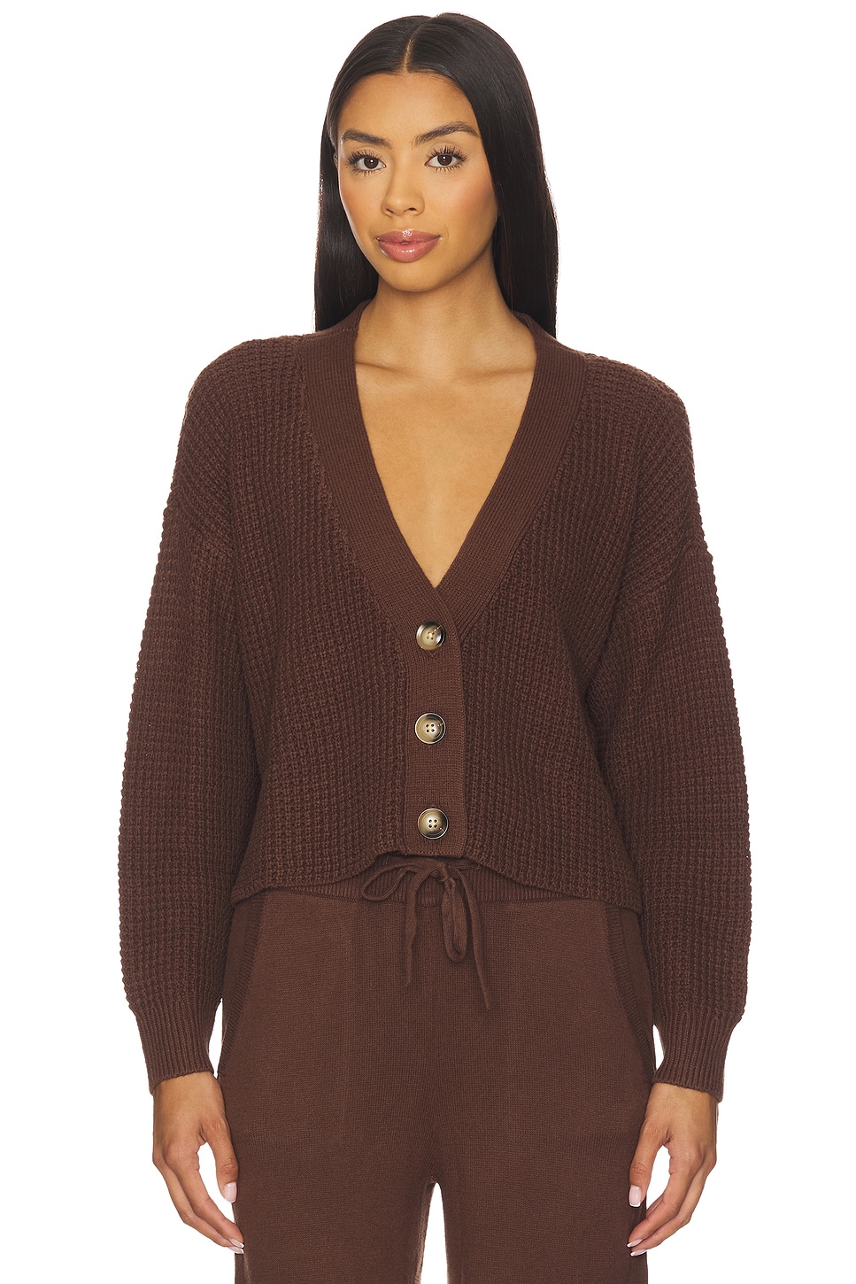 Recycled Sweater Cropped Cardigan